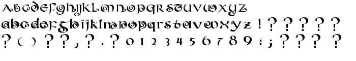 CoiledUncial font