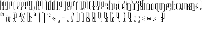 Coin Locker Datura Shadow font