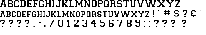 CollegiateInsideFLF font