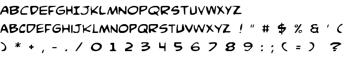 Comic Book Commando font