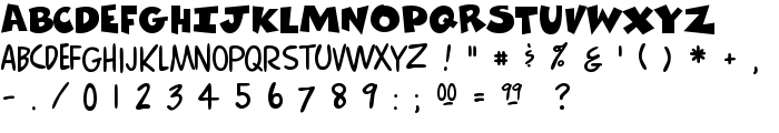 Comics Regular font