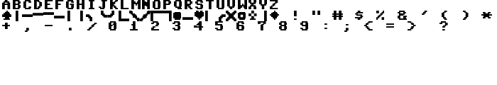 CommodoreServer font