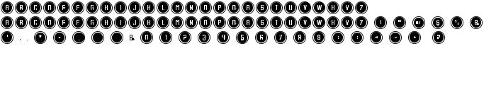 Console Input font