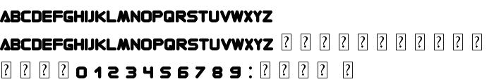Contemporary ONE font