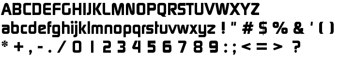 Continuum Bold font