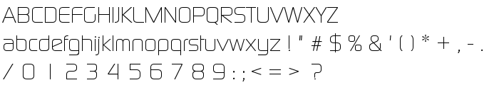 Continuum Light font