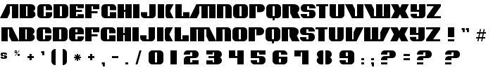 ContourGenerator-Regular font