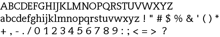 Contra font