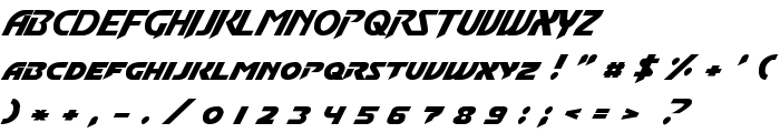 Convoy font