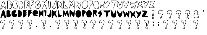 cordontvfont font