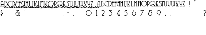 CoventryGarden font