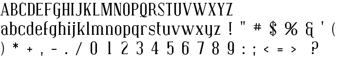 Covington font