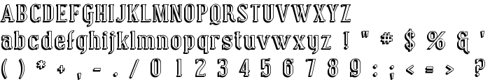 Covington Shadow font