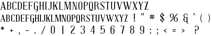 Covington SC font