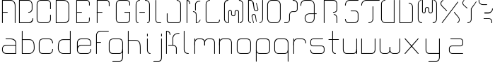 CR21MODERNRegular font