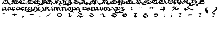 CrappyGothic font
