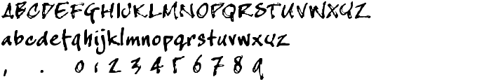 crappyJoe font