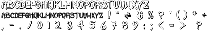 Crash  Test Shadow font