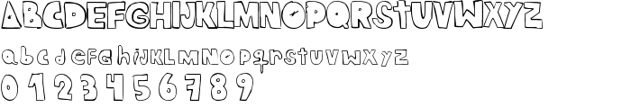 CRAZY RAS font