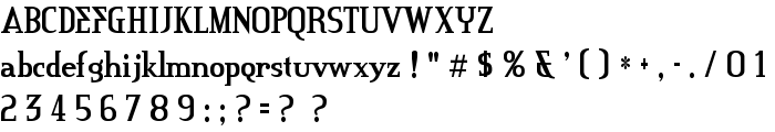 CreditRiver-Regular font