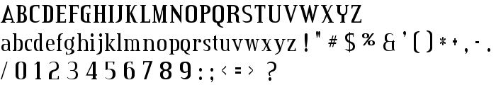 CreditValley-Regular font