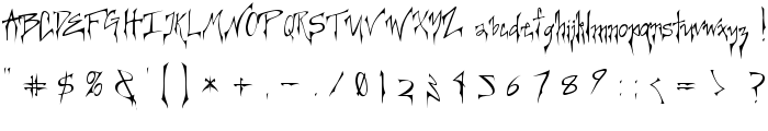 Creepygirl font