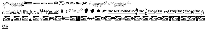 CroCroTraUmAx font