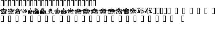 crowns font