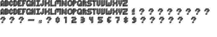 Cube Toss font