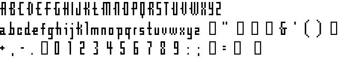 Cubebitmap 12point font