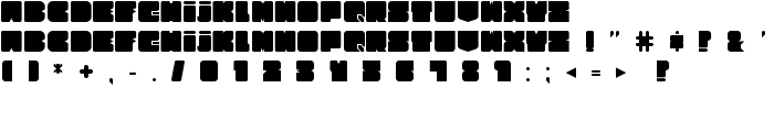 Cubesity Rounded font