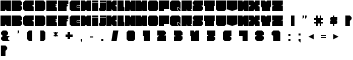 Cubesity font