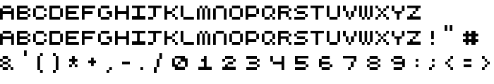 CubicFive10 font