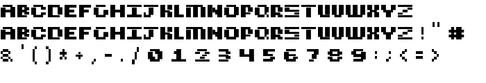 CubicFive12 font