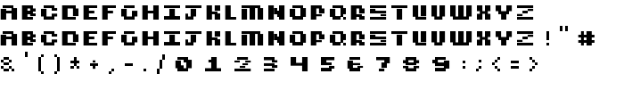 CubicFive18 font