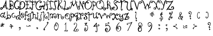 Curly Coryphaeus font