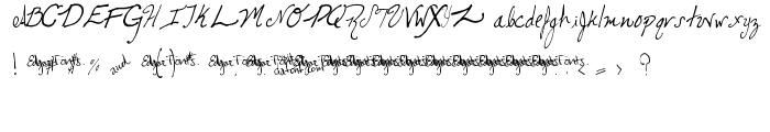 cursiveedgar font