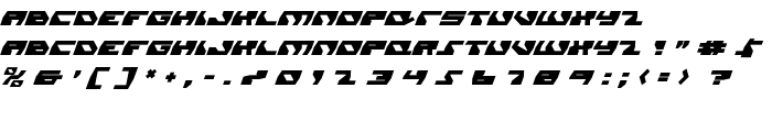 Daedalus Italic font