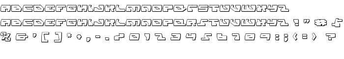 Daedalus Shadow font