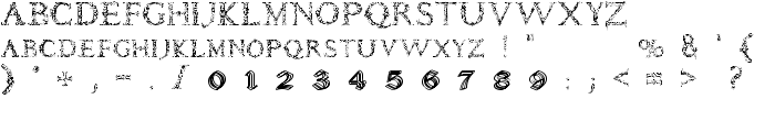 DAEMONES font