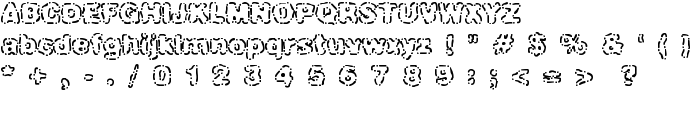 Dash Dot [BRK] font