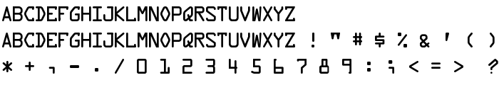 Data Control font