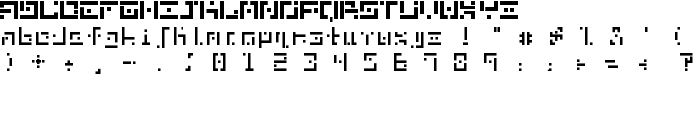 DBE-Nitrogen font