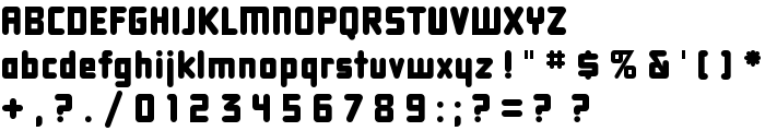 DBXLNightfever Normal font