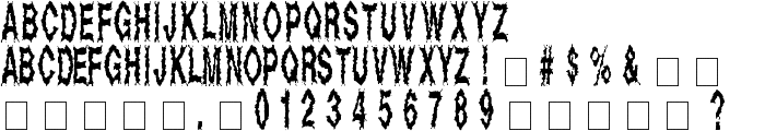 Dead Alive font