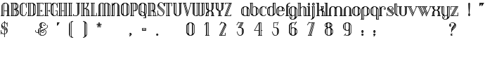 DebonairInline font