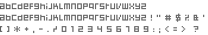 Decoder font