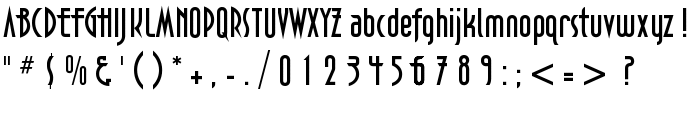 DecoTech font