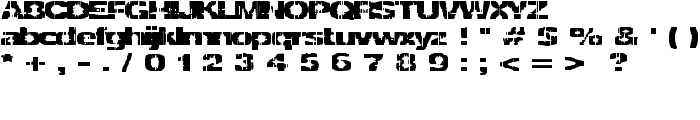 Decrepit [BRK] font