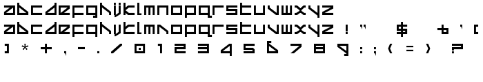 Delta Ray font